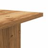 vidaXL Supports pour plantes 2 pcs ch&ecirc;ne artisanal bois d'ing&eacute;nierie