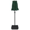 vidaXL Parasol de jardin à double tête vert 316x145 cm