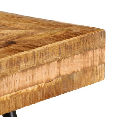 vidaXL Table à écrire Bois de manguier massif 118 x 50 x 75 cm