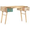 vidaXL Bureau 118x50x75 cm Bois de manguier solide