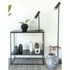 House Nordic Lampe de table &agrave; LED Lia Noir