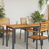 vidaXL Plateau de table Huile Naturelle 110 x 55 x 2 cm