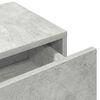 vidaXL &Eacute;tag&egrave;re murale avec tiroirs gris b&eacute;ton bois d'ing&eacute;nierie