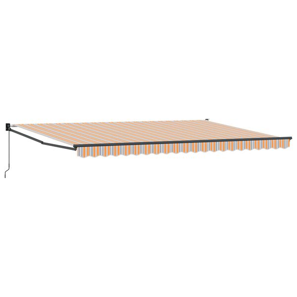 vidaXL Auvent Multicolore 500 &times; 300 cm Polyester et m&eacute;tal