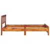 vidaXL Cadre de lit Bois d'acacia massif 100x200 cm