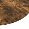 vidaXL Plateau de table Ch&ecirc;ne fum&eacute; 70 x 70 x 1,5 cm Bois d'ing&eacute;nierie