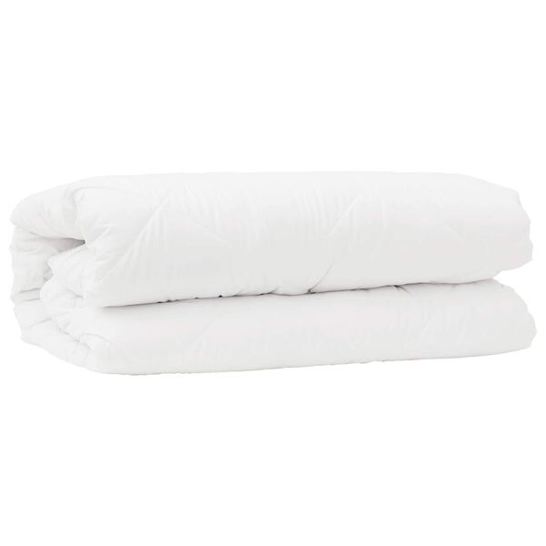 vidaXL | Duvet avec Oreiller | 2 pcs Blanc 135 x 200 cm Microfibre