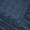 vidaXL Jet&eacute; Bleu marine 200 x 150 cm Toison
