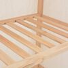 vidaXL Garde-robe Blanc 79 x 40 x 170 cm Tissu