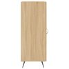 vidaXL Buffet Ch&ecirc;ne sonoma 34,5x34x90 cm Bois d'ing&eacute;nierie