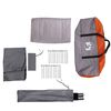 vidaXL Tente familiale tunnel 6 personnes gris imperm&eacute;able