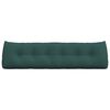 vidaXL Coussin de Dos Vert fonc&eacute; 180 x 24 x 50 cm tissu