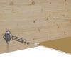 vidaXL Auvent vertical Beige 140x1000 cm Tissu oxford