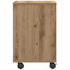 vidaXL Support d'imprimante ch&ecirc;ne artisanal 41 x 32 x 48 cm