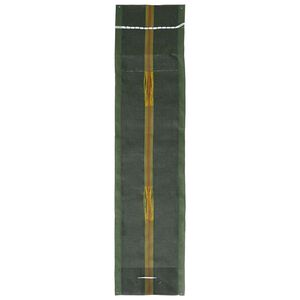 vidaXL Sacs de sable 10 pcs Vert fonc&eacute; 120 x 27 cm HDPE