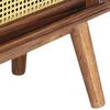 vidaXL Buffet 112x30x65 cm Bois de manguier massif
