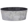 vidaXL Lavabo Noir &Oslash;40x15 cm Marbre