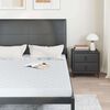 vidaXL Matelas Blanc 140 x 200 cm Tissu jacquard