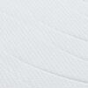 vidaXL Matelas Blanc 140 x 200 cm Tissu jacquard