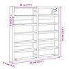 vidaXL Armoire &agrave; vitrine ch&ecirc;ne sonoma 60x8,5x58 cm bois d'ing&eacute;nierie