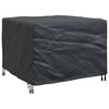 vidaXL Housse pour mobilier d'extérieur Noir 100 x 100 x 70 cm 210D