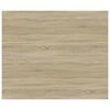 vidaXL Panneau de biblioth&egrave;que 8pcs Ch&ecirc;ne sonoma 60x50x1,5cm Agglom&eacute;r&eacute;