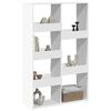 vidaXL Cloison de s&eacute;paration blanc 100x33x155,5 cm bois d'ing&eacute;nierie