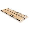 vidaXL Sommier &agrave; lattes sans matelas avec 28 lattes 7 zones 70x200 cm