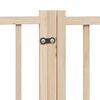 vidaXL Barri&egrave;re pour chien porte pliable 12 panneaux bois de peuplier