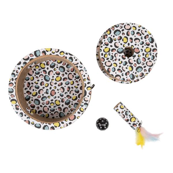 DISTRICT70 Jouet pour chats FIESTA Carton Multicolore