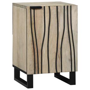 vidaXL Meuble de Lavabo de Salle de Bain Blanc 38 x 33 x 58 cm