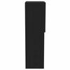 vidaXL Ensemble meuble TV Montage mural Ch&ecirc;ne noir 40,5 x 30 x 102 cm