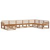 vidaXL Ensemble de canap&eacute;s d'ext&eacute;rieur 8 pcs Naturel