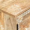 vidaXL Meuble TV 120x30x40 cm Bois massif de manguier