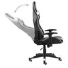 vidaXL Chaise de jeu pivotante Blanc PVC