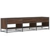 vidaXL Meuble TV ch&ecirc;ne marron 180x40x46 cm bois d'ing&eacute;nierie