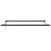 vidaXL Auvent R&eacute;tractable Vert et blanc 500 &times; 300 cm Tissu, M&eacute;tal