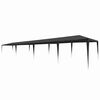 vidaXL Tente de r&eacute;ception 3x12 m PE Anthracite