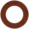 vidaXL adapt&eacute; pour anneau d'arbre plat Marron &Oslash;50 / 80 cm Acier patin&eacute;