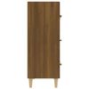 vidaXL Buffet Ch&ecirc;ne marron 70x34x90 cm Bois d'ing&eacute;nierie