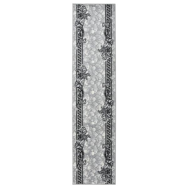 vidaXL Tapis BCF Gris 80x400 cm