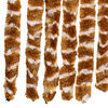 vidaXL Moustiquaire Ocre et blanc 90x220 cm Chenille