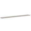 vidaXL &Eacute;tag&egrave;res murales 2 pcs Gris b&eacute;ton 115x9x3 cm