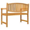vidaXL Ensemble &agrave; manger de jardin 3 pcs Bois de teck massif