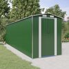 vidaXL Abri de jardin Vert 192x689x223 cm Acier galvanis&eacute;
