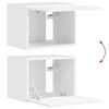 vidaXL Ensemble meuble TV 5 pcs Blanc brillant Bois d'ing&eacute;nierie