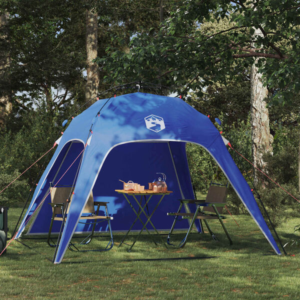 vidaXL Tente Instantan&eacute;e Bleu azure 260 x 260 x 197 cm Acier
