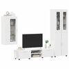 vidaXL Ensemble meuble TV avec tiroir Blanc Bois d'ing&eacute;nierie