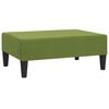 vidaXL Canap&eacute;-lit &agrave; 2 places avec repose-pied Vert clair Velours