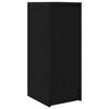 vidaXL Buffet ch&ecirc;ne noir 29,5x34x76 cm bois d'ing&eacute;nierie